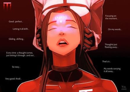 Sci-Fi Thrall P-P76 Undergoes Hypnotic Programming