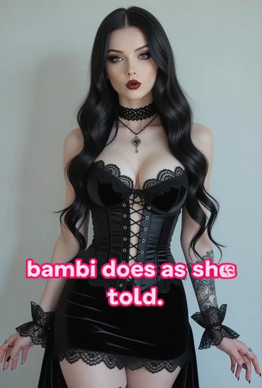 Goth to Bimbo Bambi Sleep Hypnosis Loop