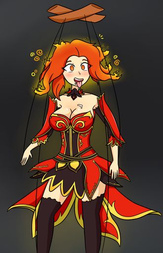 Hypnotized Lina Becomes a Mindless Puppet Doll